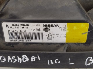 Фара левая, ориг. номер 26060BR01B, 1LL01033513, Nissan Qashqai 2010-2013