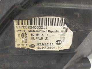 Фара правая, ориг. номер 1Z2941016F, Skoda Octavia 2000-2011
