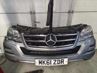 Передняя часть (ноускат) в сборе, Mercedes ML W164 2008-2011
