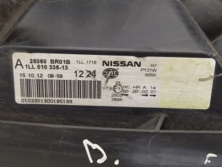 Фара левая, ориг. номер 26060BR01B, 1LL01033513, Nissan Qashqai 2010-2013