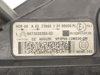 Фара левая, ориг. номер 9677038380, Citroen C3 2009-2013