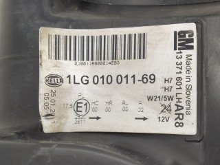 Фара левая, ориг. номер 1LG01001169, 13371601LH, Opel Astra 2006-2014