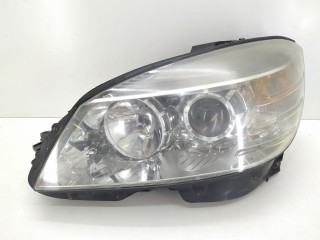 Фара левая, ориг. номер A2048200561, 030123460100, Mercedes C W204 2007-2011