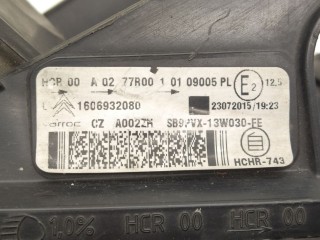 Фара левая, ориг. номер 1606932080, SB9PVX13W030, Citroen C3 2013-2016