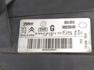 Фара левая, ориг. номер 9806306480, 90043842, Citroen Berlingo 2012-2015