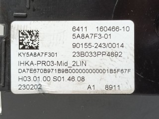 Блок управления кондиционера, ориг. номер 64115A8A7F3, 5A8A7F3, BMW 3 G20/G21