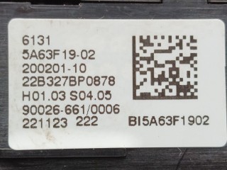 Панель управления магнитолой, ориг. номер 5A63F19, 61315A63F19, BMW 3 G20/G21