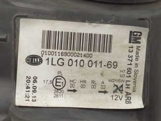 Фара левая, Opel Astra 2006-2014