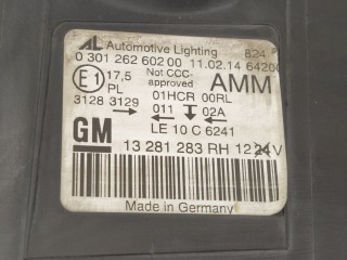Фара правая, ориг. номер 13281283RH, 030126260200, Opel Astra 2006-2014
