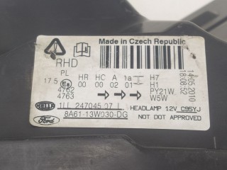 Фара левая, ориг. номер 8A6113W030DG, 1LL24704507L, Ford Fiesta 2008-2013