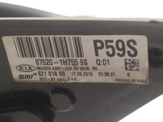 Зеркало наружное правое, ориг. номер 876201H755, Kia Ceed 2006-2010
