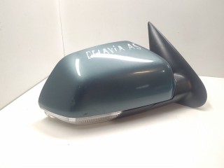 Зеркало наружное правое, ориг. номер E9014245, E9024245, Skoda Octavia 2000-2011