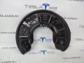 1045951-00, 1045951-01 Кожух защитный тормозного диска передний правый Tesla Model S 1 поколение [рестайлинг] 2017г. - фото №3