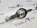 104411900, 1536670-00 Полуось (приводной вал, ШРУС) передняя Tesla Model 3 1 поколение 2020г. - фото №2