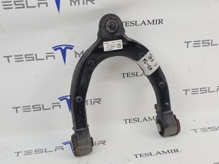 Рычаг верхний передний (подкова) левый, ориг. номер 1044321-00, Tesla Model 3 1 поколение 2021-2024