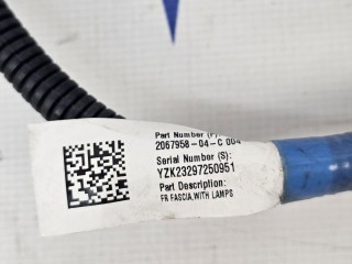 Электропроводка бампера переднего, ориг. номер 2067958-00, 2067958-04, Tesla Model 3 1 поколение 2021-2024