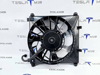 Вентилятор радиатора кондиционера правый, ориг. номер 6008358-00, Tesla Model S 1 поколение [рестайлинг] 2016-2021