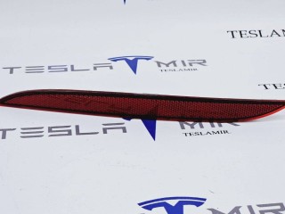 Катафот заднего бампера (отражатель) левый, ориг. номер 1563723-00, Tesla Model S 1 поколение [2-й рестайлинг] 2021-2026