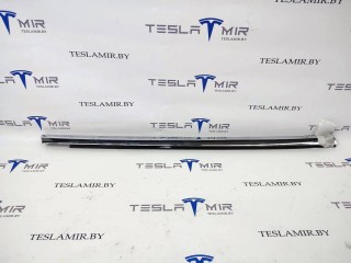 Молдинг двери (хром) передний правый, ориг. номер 1095920-00, Tesla Model S 1 поколение [рестайлинг] 2016-2021