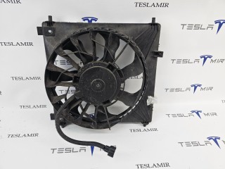 Вентилятор радиатора кондиционера правый, ориг. номер 6008358-00, Tesla Model S 1 поколение [рестайлинг] 2016-2021