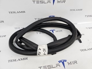 уплотнитель дверного проема задний правый, ориг. номер 6009586-00, Tesla Model S 2012-2016