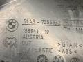 51437355332, 158941-10 обшивка центральной стойки правая нижняя BMW 7 G11/G12 2017г. - фото №7