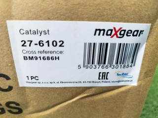 катализатор, ориг. номер BM91686H, Chevrolet Aveo