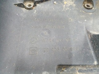Резонатор воздушного фильтра, ориг. номер A1661400087, mercedes-benz A140/160