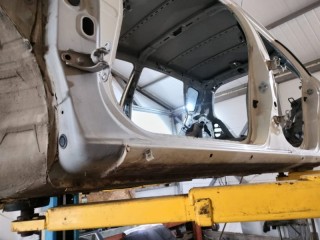 Порог со стойкой, Honda Civic 2000-2003