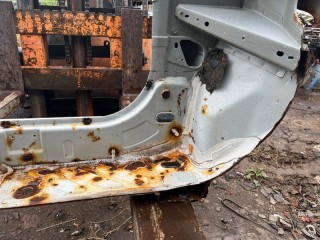 Порог со стойкой, Nissan Almera 2012-2018