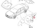 3C8845215 Стекло двери заднее левое Volkswagen Passat CC 358 2011г. - фото №8