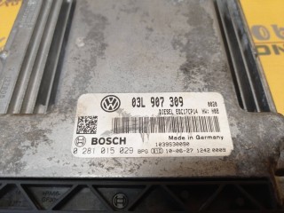 Блок управления двигателем 2.0 TDI, ориг. номер 03L907309, Volkswagen Passat CC 358 2008-2012