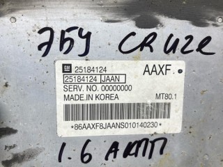 ЭБУ двигателя, ориг. номер 25184124, Chevrolet Cruze J300 2008-2012