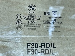 Стекло заднее левое, ориг. номер 51357259819, BMW 3-Series F30 2015-2020