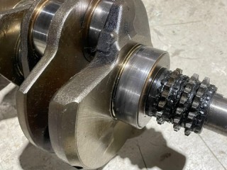 Коленвал, ориг. номер A6420302601, Mercedes-Benz M-class W164 2005-2008