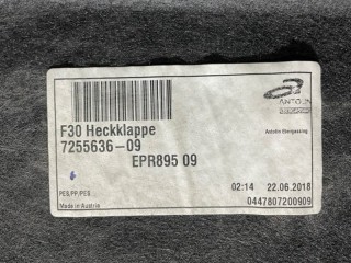 Обшивка багажника, ориг. номер 51497255636, BMW 3 F30 2011-2016