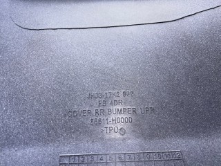Бампер задний, ориг. номер 86611-H0000, Kia Rio 4 2017-2020