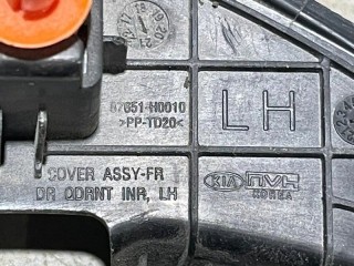 Накладка двери передняя левая, ориг. номер 87651H0010, Kia Rio X-Line