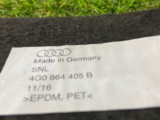 Коврик изоляции, ориг. номер 4G0864405B, Audi A6 C7 2014-2018