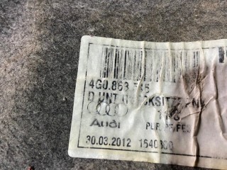 Шумоизоляция пола, ориг. номер 4G0863545, Audi A6 C7 2011-2014