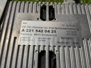 Трансформатор напряжения задний, ориг. номер A2215420425, Mercedes-Benz S-Класс W221 long 2009-2013