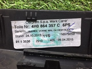 Рамка подлокотника, ориг. номер 4H0864357S, Audi A8 D4 2009-2014