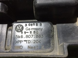 Кронштейн бампера задний, ориг. номер 5K6807863, Volkswagen Golf R line MK6 VI 6