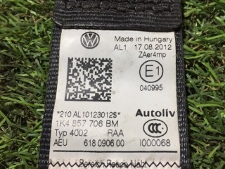 Ремень безопасности передний правый, ориг. номер 1K4857706BM, Volkswagen Golf R line MK6 VI 6