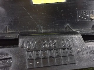 Накладка стойки двери задняя левая, ориг. номер 4G0839901B5FQ, Audi A6 C7 2011-2014