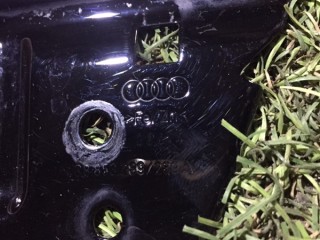 Накладка стойки двери левая, ориг. номер 4G8853289, Audi RS7 C7 2013-2014