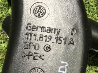 Воздуховод обогревателя передний левый, ориг. номер 1T1819151A, Volkswagen Caddy Maxi Фургон 2010-2015