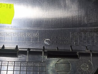 Накладка стойки двери задняя левая, ориг. номер 8V5839901, Audi A3 8V 2016-2020