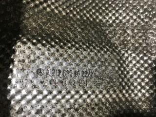 Теплозащитный экран, ориг. номер A2136800122, Mercedes-Benz E class W213 2016-2021