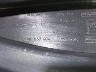 Рамка стекла двери задняя правая, ориг. номер 4M0867604, Audi Q7 II 4M 2015-2019